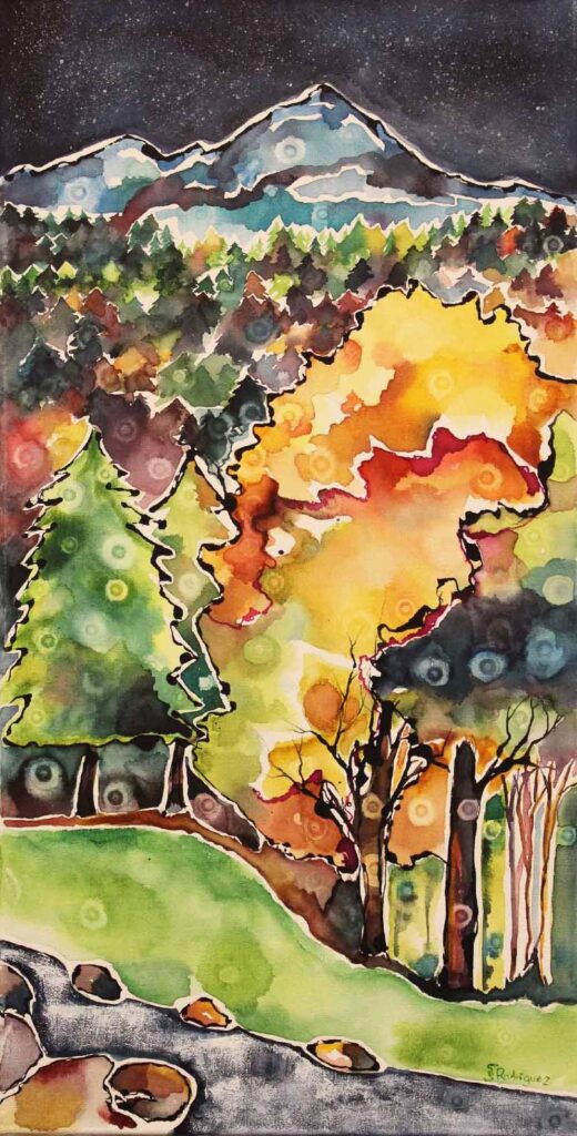 Mountain into the Forest