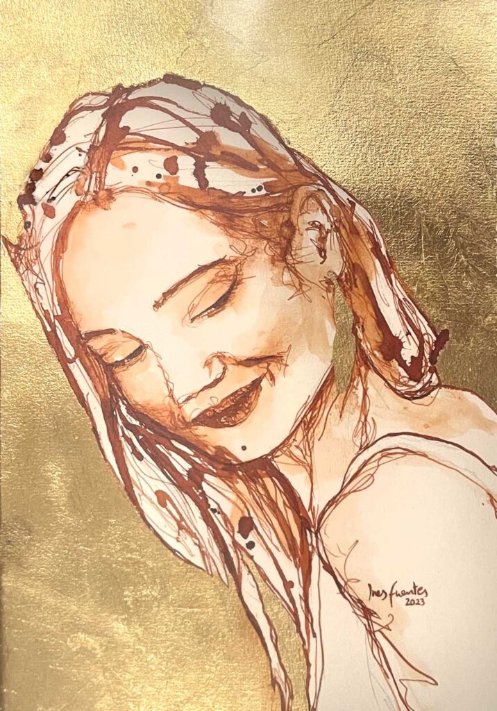 Ink and Gold Jessica M. smiling
